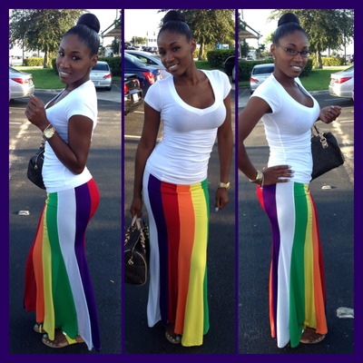 Rainbow Skirt