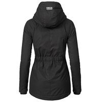 Fashion Warm Winter Coat in Black - Thumbnail 1