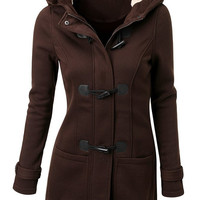Casual Autumn Winter Women's Jacket Coat - Thumbnail 2