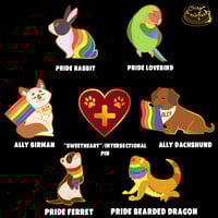Pride Pets Enamel Pin - Thumbnail 3