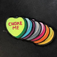 CHOKE ME conversation heart patch - Thumbnail 1