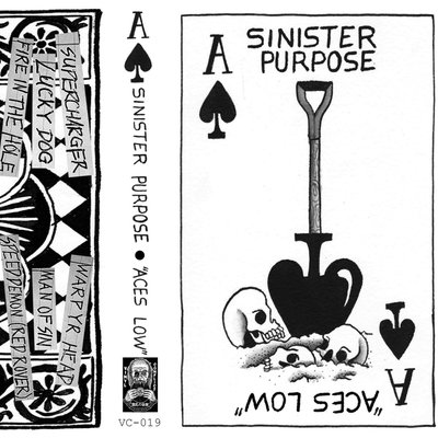 Sinister purpose - "aces low" cassette 