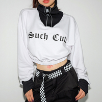 Gothic Such Cute Printed Roll Neck Top - Thumbnail 1