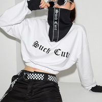 Gothic Such Cute Printed Roll Neck Top - Thumbnail 2