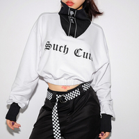 Gothic Such Cute Printed Roll Neck Top - Thumbnail 3