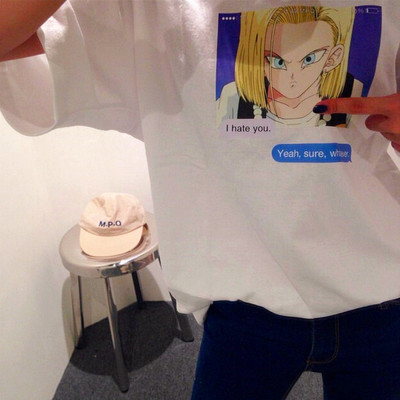 Dragon ball printed tee