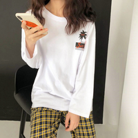 MAKAHA Printed Long Sleeve T-shirt - Thumbnail 1