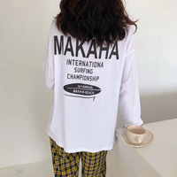 MAKAHA Printed Long Sleeve T-shirt - Thumbnail 3
