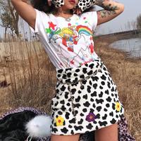 Kawaii Rainbow Unicorn Tee - Thumbnail 2