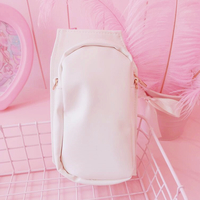 Strawberry Milk Embroidery Shoulder Bag - Thumbnail 3