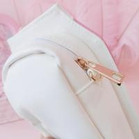 Strawberry Milk Embroidery Shoulder Bag - Thumbnail 4