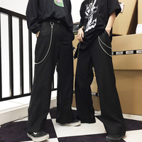 Free Shipping-CYBER GOTH TROUSERS WITH ZIP  - Thumbnail 1
