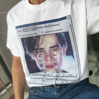 Free Shipping-CRYING LEONARDO DICAPRIO TEE - Thumbnail 1