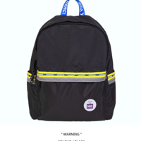 "WARNING" TAPE BACKPACK - Thumbnail 2