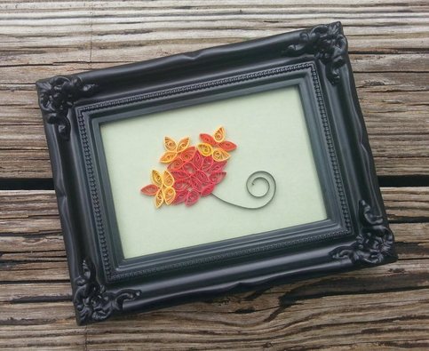 Fall Leaf Framed