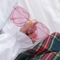 Love Heart Square Sunglasses - Thumbnail 1