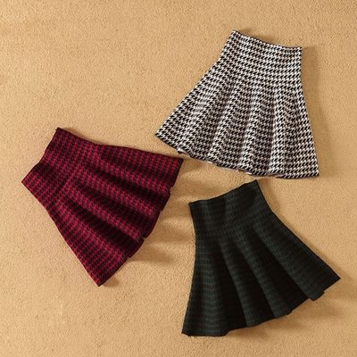 A line pleated skirts - Thumbnail 4