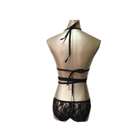 Black Bandage Lace Lingerie - Thumbnail 1