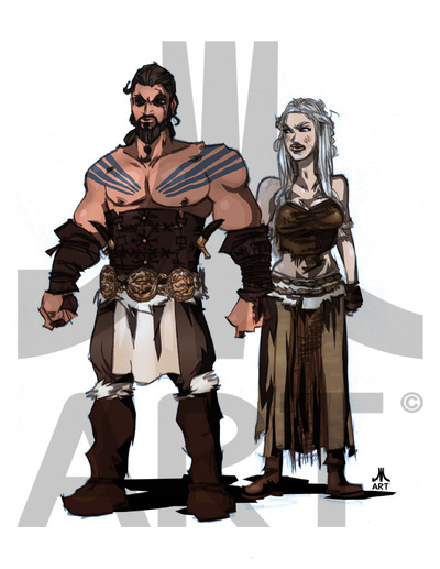 (GoT 3 of 3) DOTHRAKI print