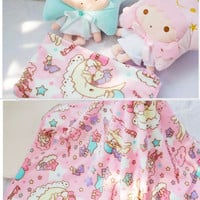 New fashion twin stars five-pointed star couple pillow + air conditioning blanket - Thumbnail 4