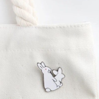 FUXKING RABBITS PIN ( 2 PCS )  - Thumbnail 1