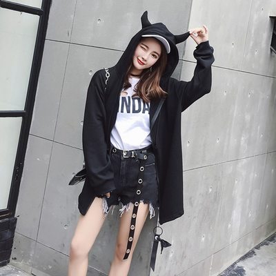 Black Gothic Harajuku Hoodie