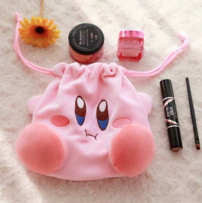 KIRBY DRAWSTRING MAKE UP BAG