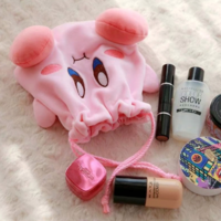 KIRBY DRAWSTRING MAKE UP BAG - Thumbnail 1