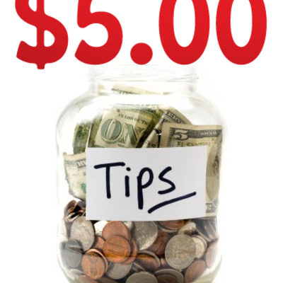 $5 tip