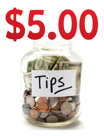 $5 Tip