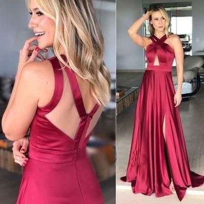 Elegant split side prom dresses under 100 - Thumbnail 5