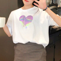 Hologram Heart Tee - Thumbnail 1