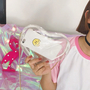 Hologram Transparent Heart Shoulder Bag-2