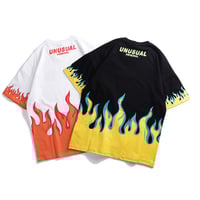 Free Shipping-UNUSUAL FLAME TEE - Thumbnail 4