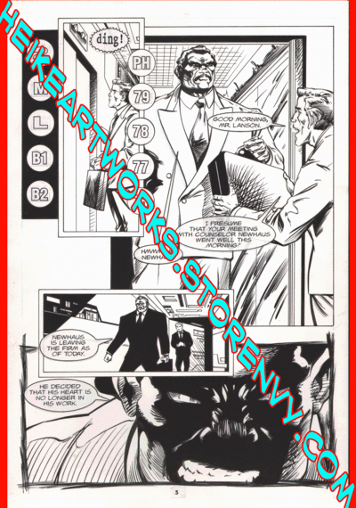 Parts Unknown ( Dark Deceptions?) page 5 Art by Gorby and Heike!