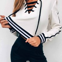 Solid Color Bind Long-Sleeved Shirt - Thumbnail 1