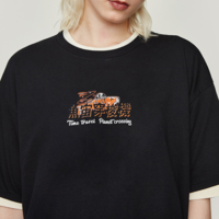 TIME TRAVEL PLANET CROSSING T SHIRT - Thumbnail 2