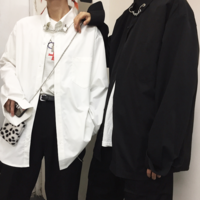 Free Shipping-CYBER GOTH CHAIN SHIRT - Thumbnail 4