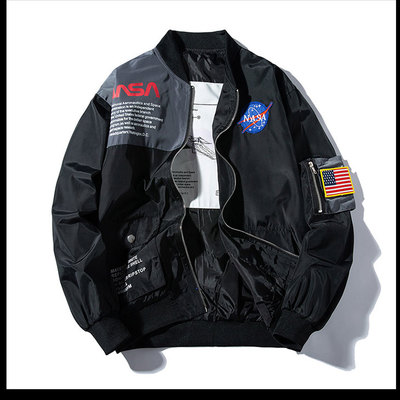 Harajuku new fashion astronaut air force pilot jacket baseball wear