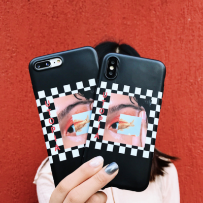 Free Shipping-GET INTO TROUBLE PHONE CASE 