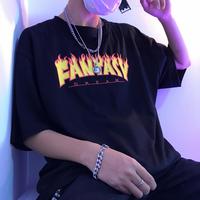 FANTASY Flame Printed Tee - Thumbnail 3