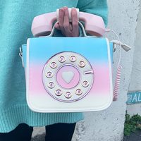 Trendy Phone Design Handbag - Thumbnail 1