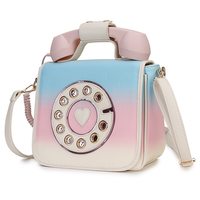 Trendy Phone Design Handbag - Thumbnail 2