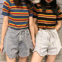 Color Block Stripe Tee - Thumbnail 2