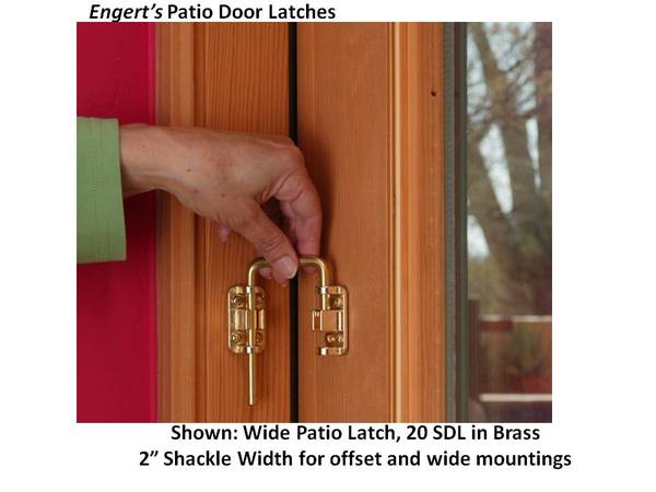 Patio Door Latch Collection