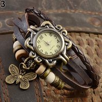 Vintage Style Multi Layer Watches - Thumbnail 4