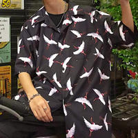 Japanese Crane Blouse - Thumbnail 4