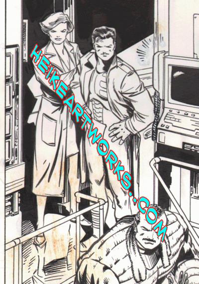 Secret Weapons #14, page 20--Valiant Comics original comic art