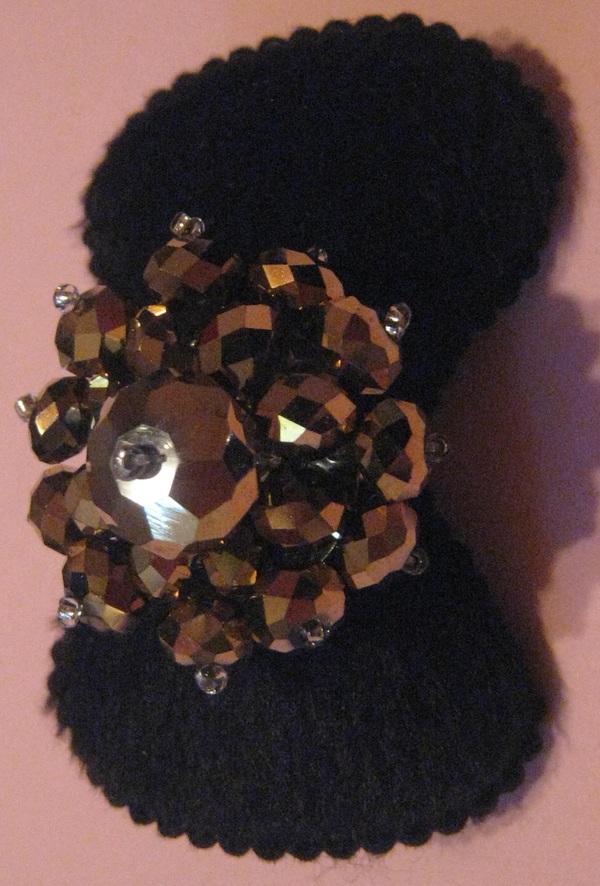 Gold Crystal Adjustable Ring