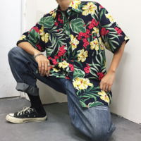 Free Shipping-RETRO FLORAL SHIRT - Thumbnail 1